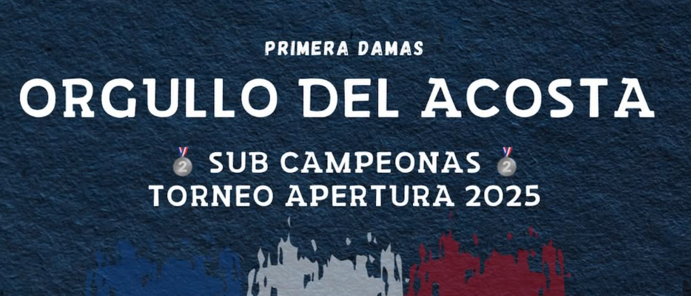 Primera Damas Sub Campeonas Apertura 2025